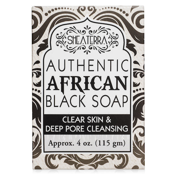 African Black Soap Bar 
