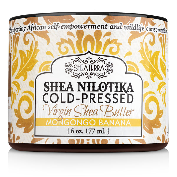 Shea Nilotik' Cold Pressed Virgin Shea Butter MONGONGO BANANA 