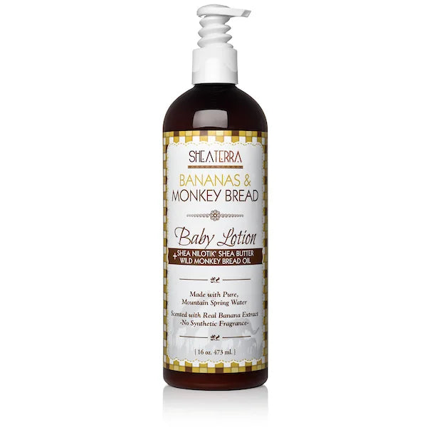 Organic Shea Butter & Banana Baby Lotion