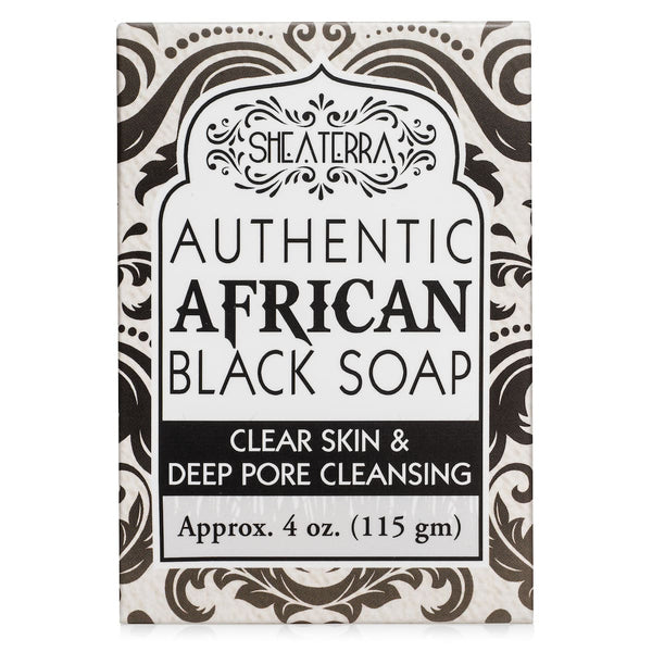 African Black Soap Bar 
