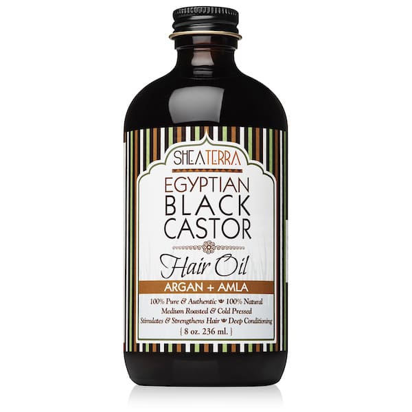 Organic Black Castor Oil ARGAN & AMLA 
