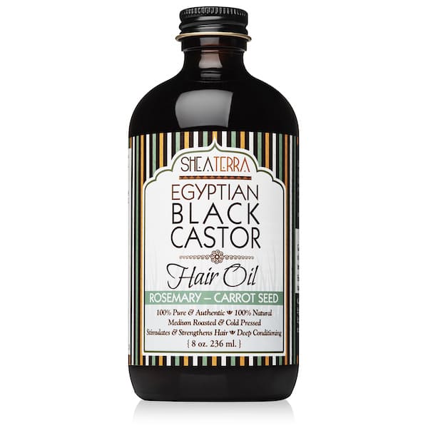 Organic Black Castor Oil ROSEMARY- CARROT SEED
