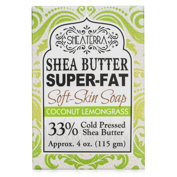 Shea Soap Bar COCONUT LEMONGRASS 
